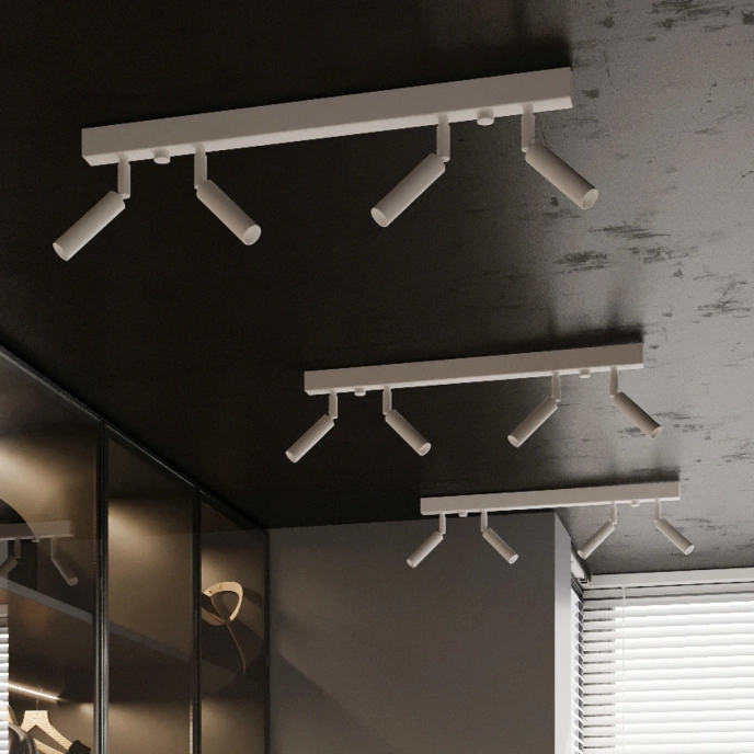 Vägglampa EYETECH 1 vit