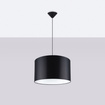 NOVA 40 taklampa svart + 1x LED-lampa E27 4000K Cold 7,5W 690lm