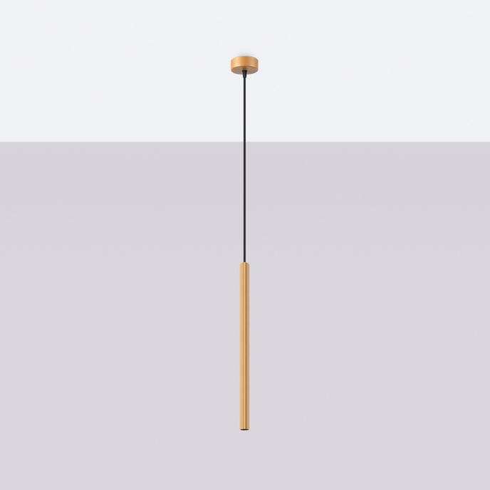 ARCHE 1 pendellampa i guld + 1x G9 LED-lampa 3000K varm 4,5W 450lm