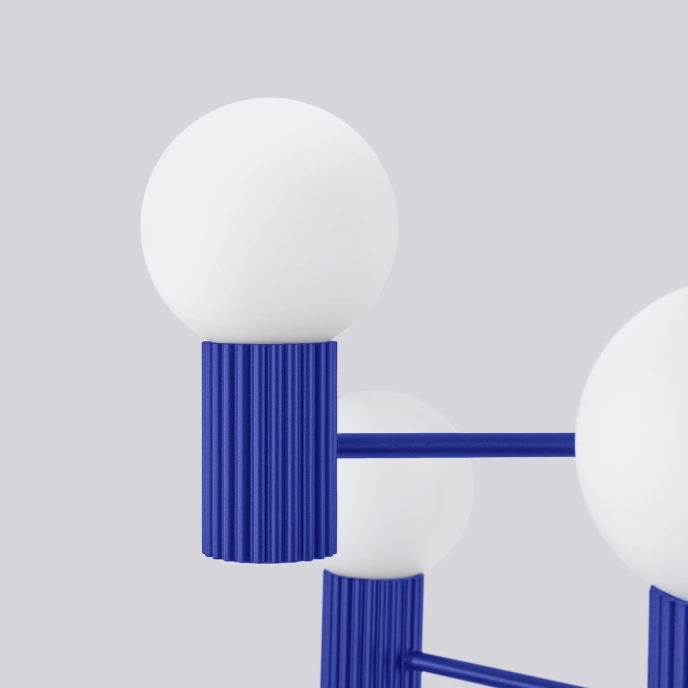 Ljuskrona HALO 6 ultramarin