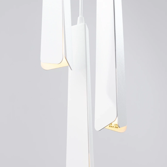 Lampa till ophängning av PRYSM 3P bianco