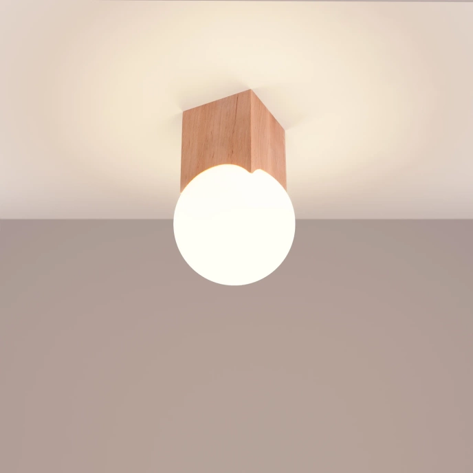 Plafond SOLIS naturligt trä