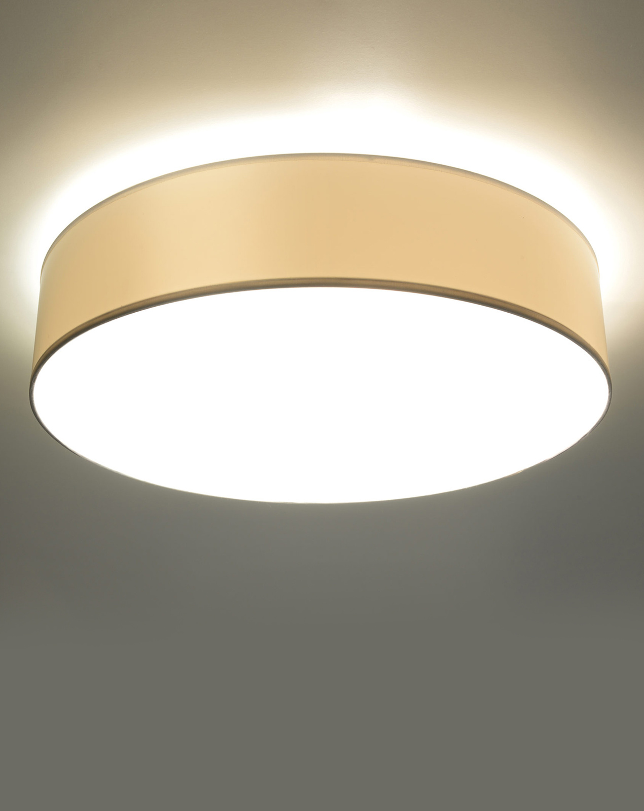 Takplafond ARENA 45 WHITE + 3x LED-lampa E27 3000K varm 7,5W 620lm