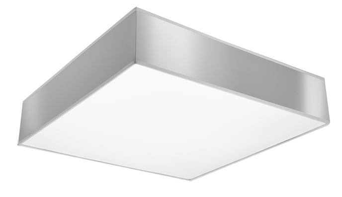 Takplafond HORUS 55 GREY + 4x LED-lampa E27 4000K Cold 7,5W 650lm
