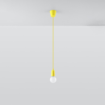 Pendel lampa DIEGO 1 gul