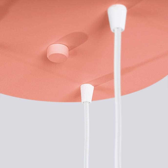 Pendellampa HALO 3P persika