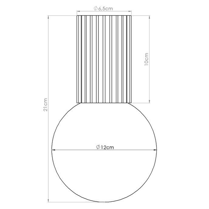 Plafond HALO vit IP44