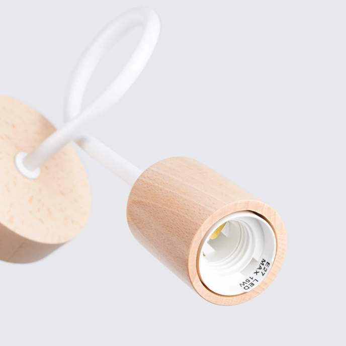 Vägglampa EMBER vit