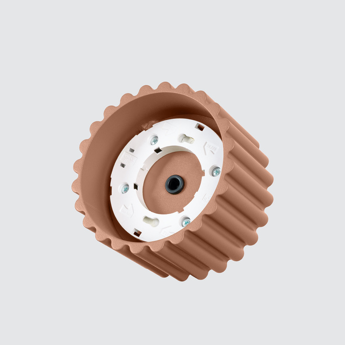 Taklampa AURA 1 mocha Gx53