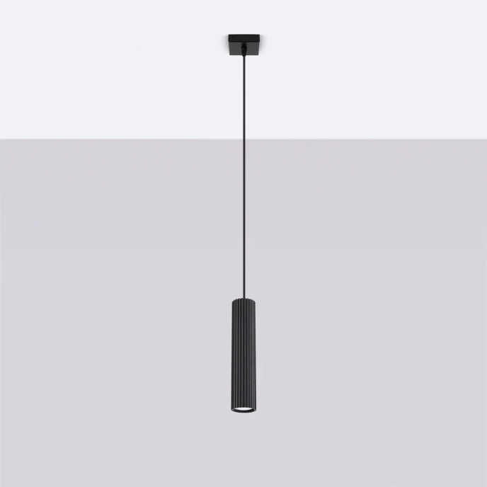 KARBON 1 taklampa svart