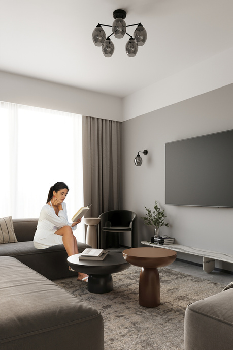 Ljuskrona FILLAN 3 svart + 3x LED-lampa E27 4000K Kall 7,5W 690lm