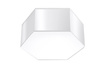 Plafond SUNDE 13 vit + 2x LED-lampa E27 3000K varm 7,5W 620lm