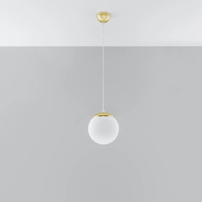 Pendel lampa UGO 20 gyllene