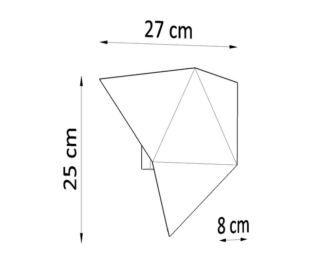 Vägglampa SOLIDO vit + 1x LED-lampa G9 3000K varm 4,5W 510lm