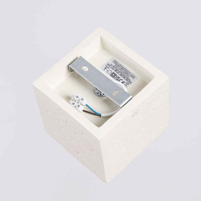 Taklampa QUAD betong beige