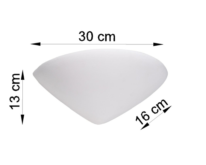 MANGASSIE vägglampa i keramik