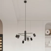 Plafond LEMMI 4L svart