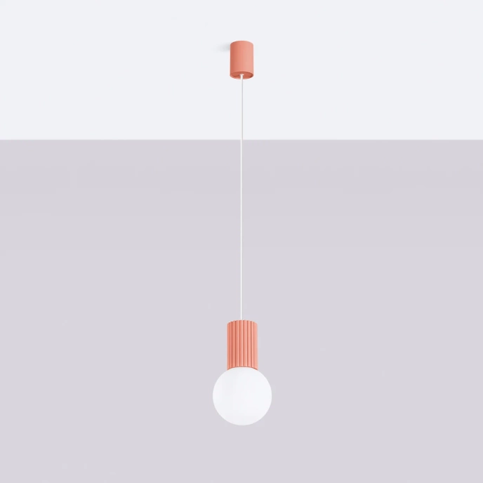Pendellampa HALO 1 persika
