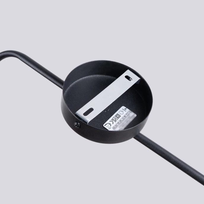 Vägglampa NOX svart