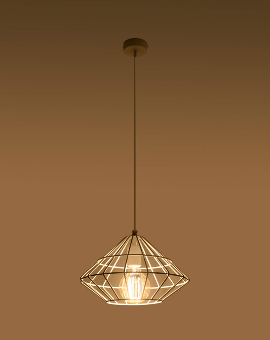 UMBERTO taklampa vit + 1x LED-glödlampa E27 3000K varm 7,5W 620lm