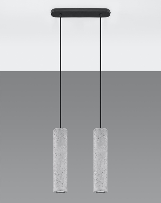 LUVO 2 taklampa + 2x GU-10 4000K kall 7W 630lm LED-lampa