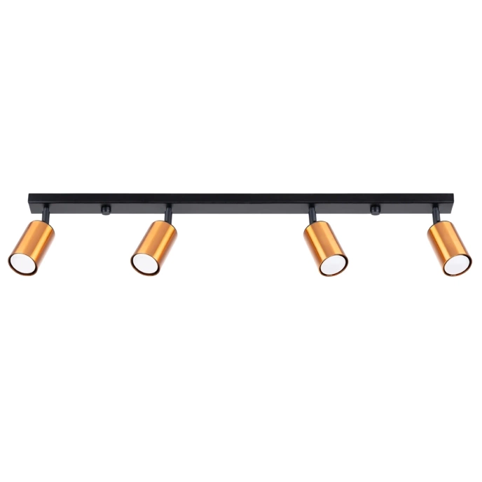 Plafond WINX 4L svart/koppar