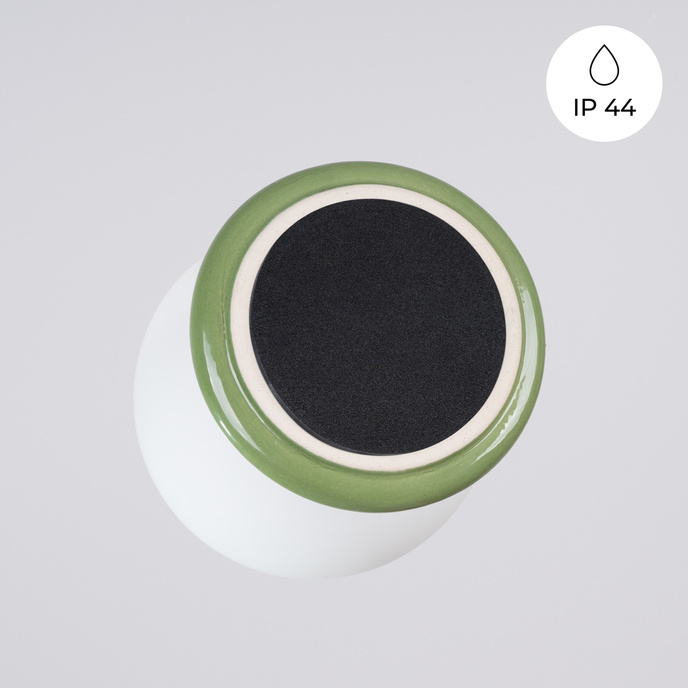 Vägglampa ZORI grön IP44