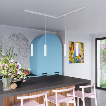 Pendellampa, 4-punkts, 3-fas strömskenesystem, LAGOS