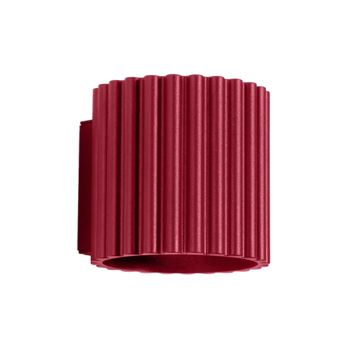 Vägglampa AURA burgundy G9
