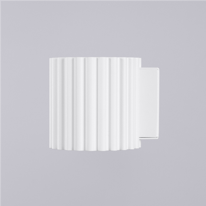 Vägglampa AURA vit G9