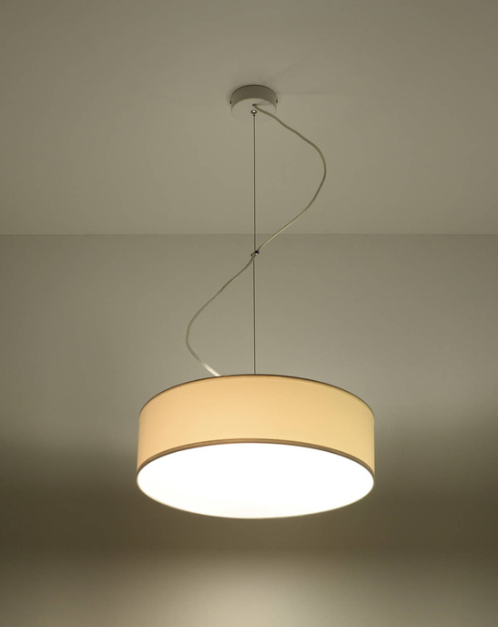 Pendellampa ARENA 35 WHITE + 2x LED-lampa E27 4000K Cold 7,5W 650lm