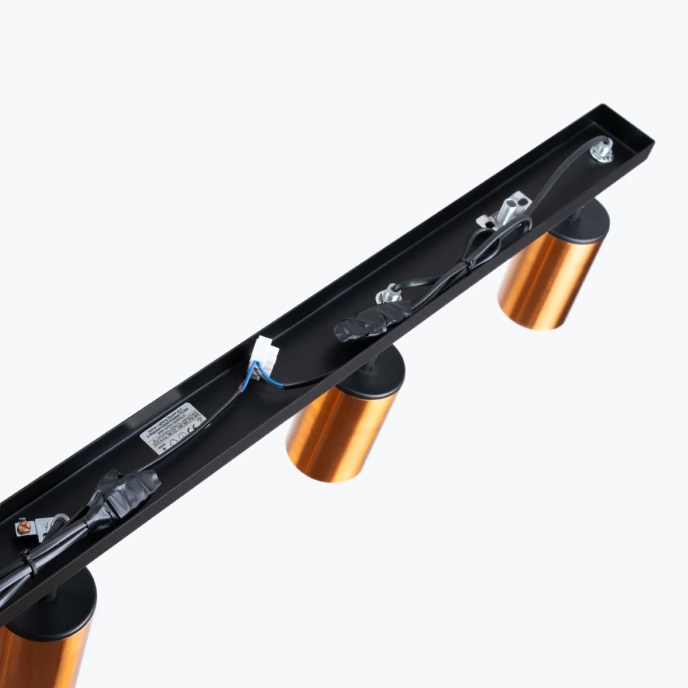 Taklampa WINX 4L svart/cooper