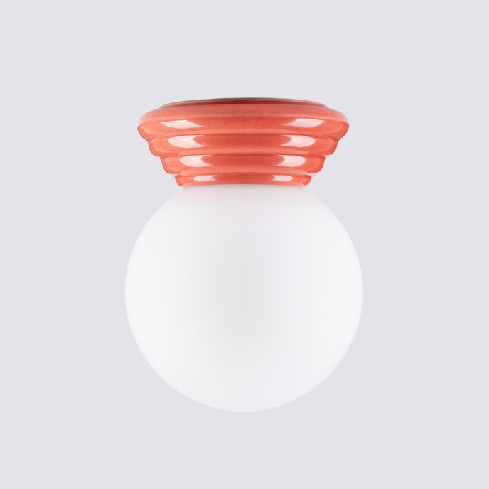 Taklampa ZORI persika IP44