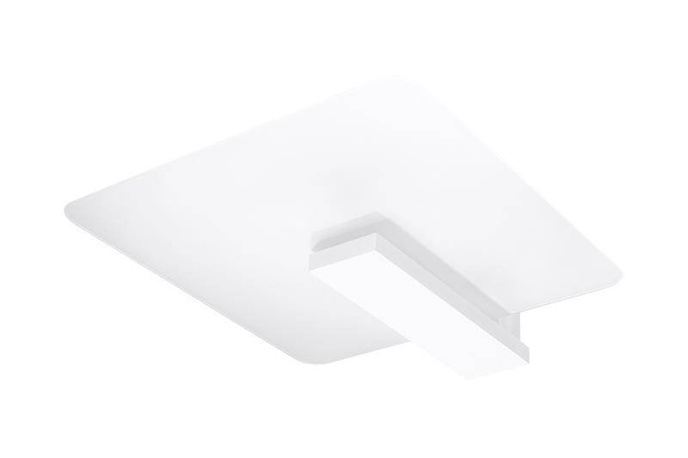 Plafond LAPPO vit + 2x LED-lampa E27 4000K Kall 7,5W 650lm