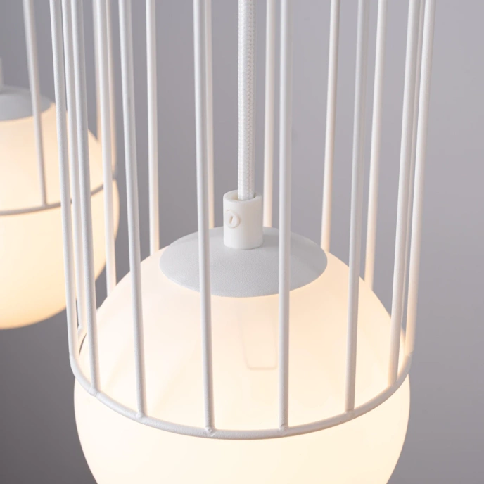 Pendellampa BRINA 3L vit