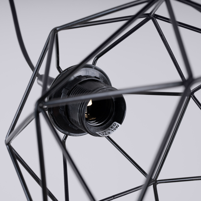 Pendellampa TRIOM 20 svart