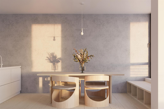 FLAVIO taklampa i rostfritt stål