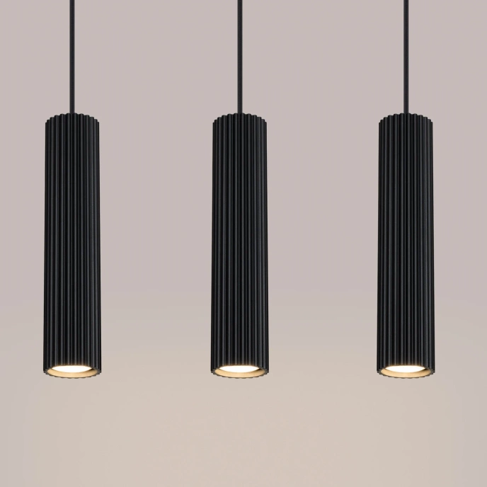 KARBON 3L taklampa svart