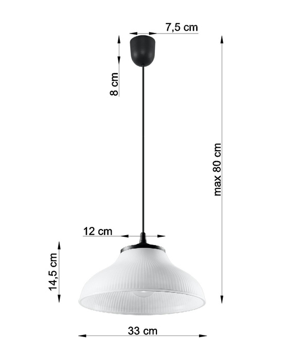 Pendel lampa KARSTEN