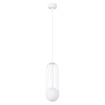 BRINA 1 taklampa vit + 1x LED-lampa G9 3000K varm 4,5W 450lm