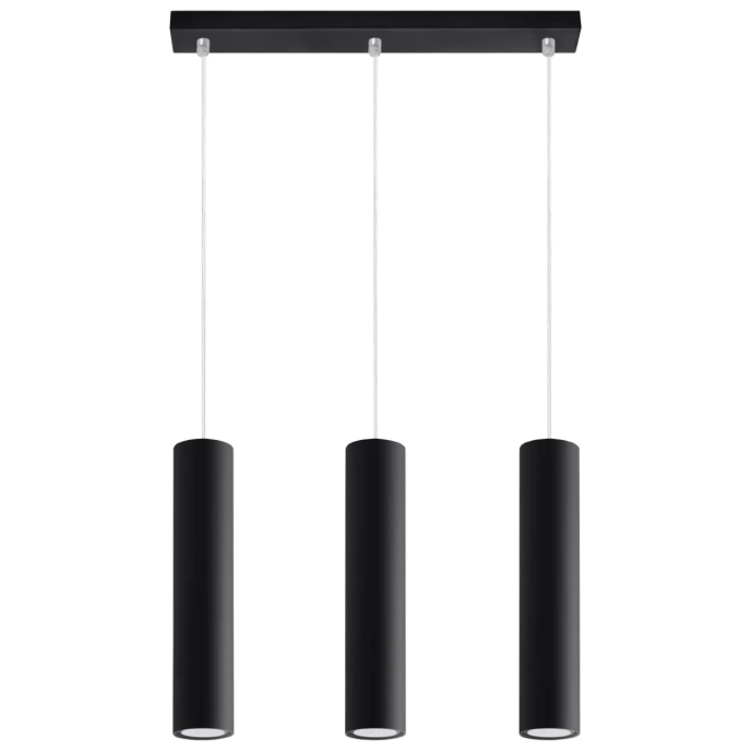 Pendel lampa LAGOS 3L svart
