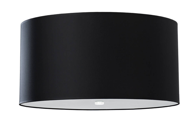 Plafond OTTO 50 svart + 5x LED-lampa E27 3000K varm 7,5W 620lm