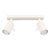 Plafond RING 2 beige + 2x LED-lampa GU-10 3000K varm 7W 510lm