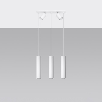 Pendel lampa RING 3 vit