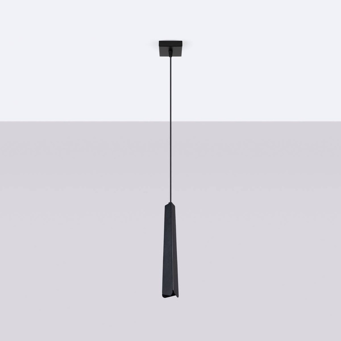 PRYSM 1 taklampa svart + 1x LED-lampa G9 3000K varm 4,5W 450lm