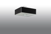 Plafond LOKKO 45 svart + 5x LED-lampa E27 4000K Kall 7,5W 650lm