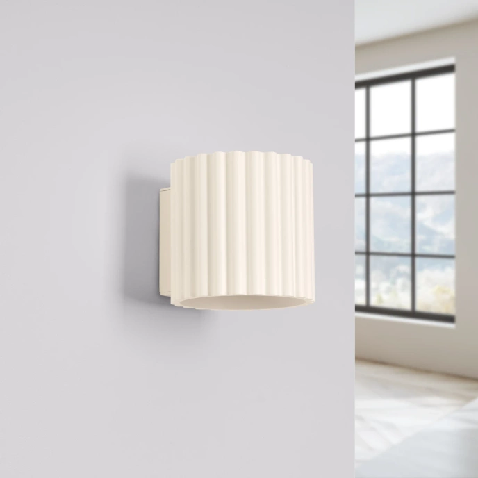 Vägglampa AURA beige G9