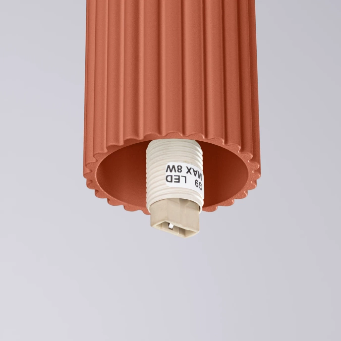 Plafond HALO ockraröd IP44