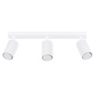 Plafond KARBON 3L vit + 3x LED-lampa GU-10 4000K kall 7W 530lm