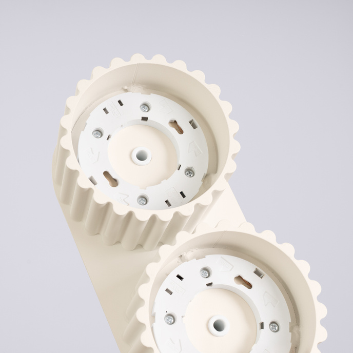 Taklampa AURA 2 beige Gx53